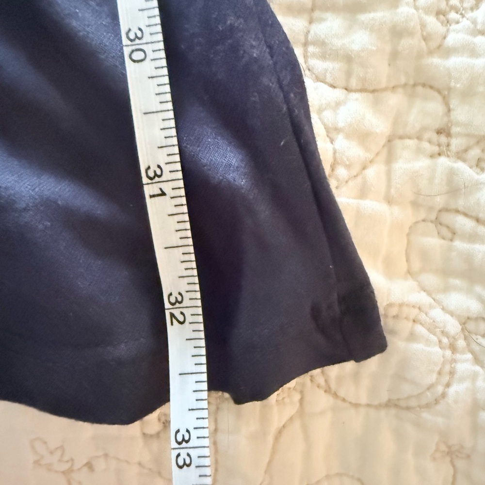 Brandy Melville Navy Faux Wrap Skater Mini Dress NWT One Size - Picture 8 of 11